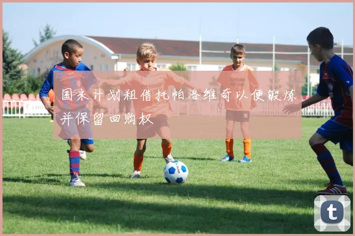 国米计划租借托帕洛维奇以便锻炼并保留回购权